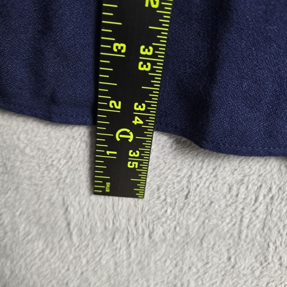 Lilly Pulitzer Womens 4 Dress Navy Blue Jane Shift Gold Embroidered Sleeveless - Picture 6 of 7